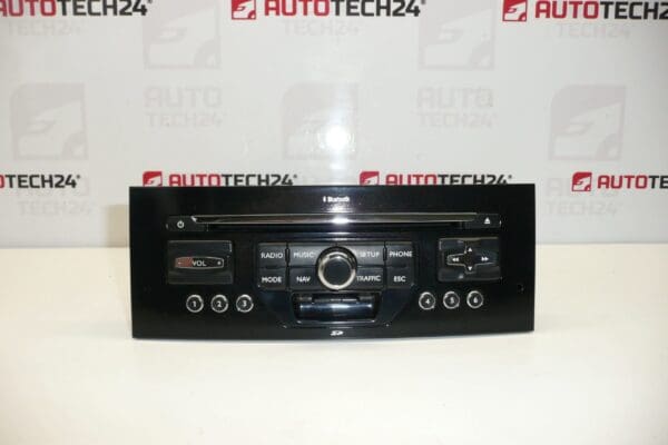 Autorradio Peugeot 407 96653743XN 6579V8