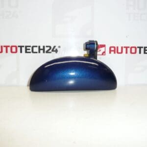 Tirador puerta delantera izquierda Citroën C1 Peugeot 107 azul met. 9101AK