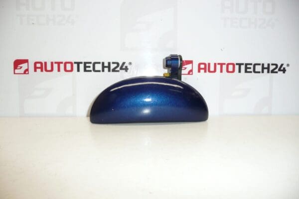 Tirador puerta delantera izquierda Citroën C1 Peugeot 107 azul met. 9101AK