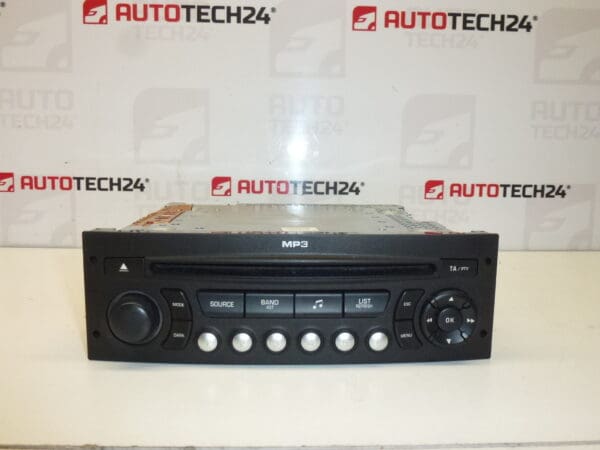 Autorradio con CD MP3 Citroën Peugeot 96643698XT 657919