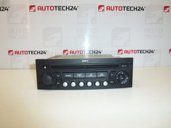 Autorradio con CD MP3 Citroën Peugeot 96627394XT 6564ZG