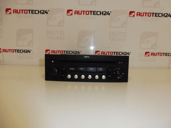 Autorradio con CD MP3 Citroën Peugeot 96646223XT