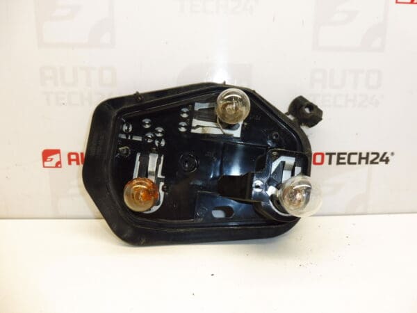 Base faro trasero derecho con cableado Peugeot 206 hasta 6/2003 6351P1