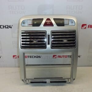 Bisel de radio con ventiladores Peugeot 307 9634505077 8211CZ