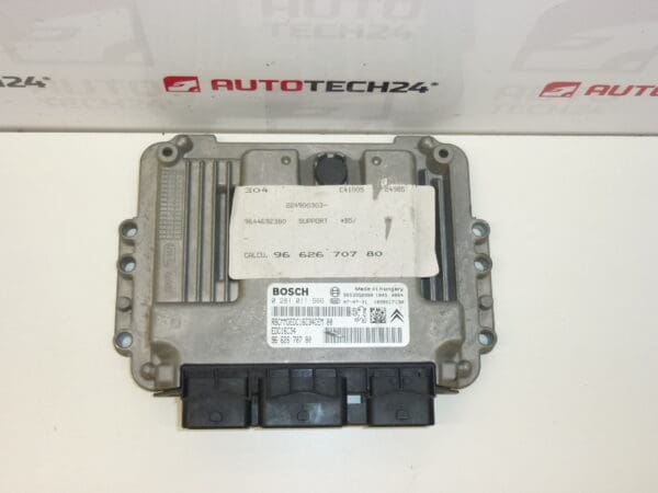 Centralita Bosch EDC16C34 Citroën Peugeot 0281011966 9662670780