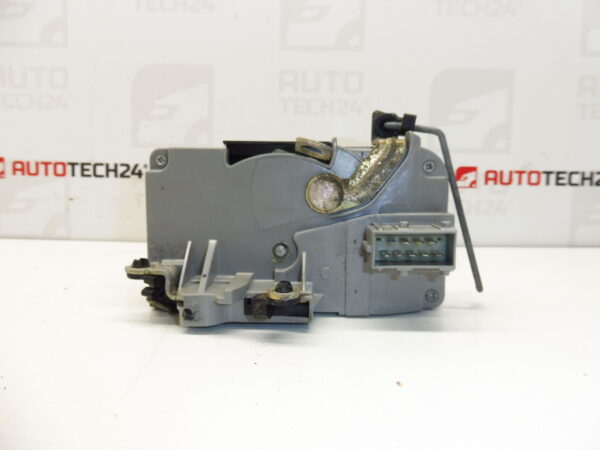 Cerradura puerta derecha Peugeot 206 conector cuadrado 9136J1