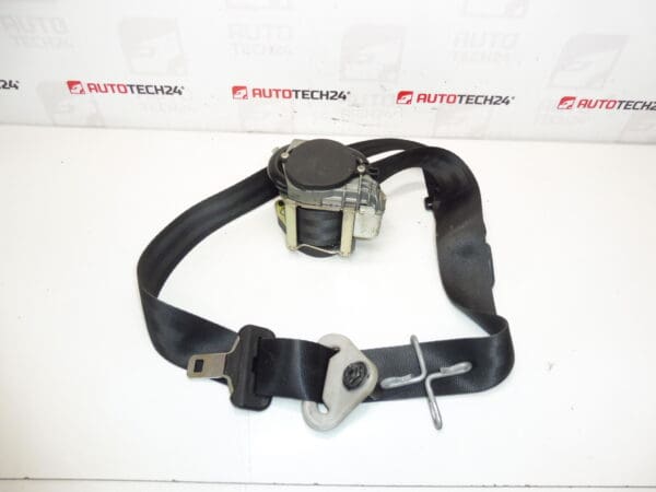 Cinturon seguridad pyrobelt izquierdo Peugeot 207 96863758XX 8975CE