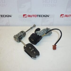 Conjunto cerradura más llave remota Peugeot 301 9678792480