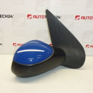 Espejo derecho azul Peugeot 206 96480971XT 8149KC