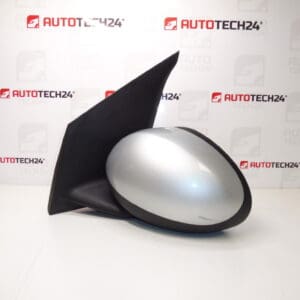 Espejo izquierdo plateado KTB Citroën C1 Peugeot 107 87940-0H010 8149YE