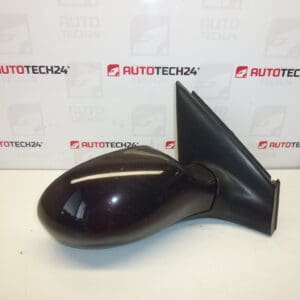 Espejo retrovisor derecho Citroën C5 abatible eléctricamente EFBD 8149WH