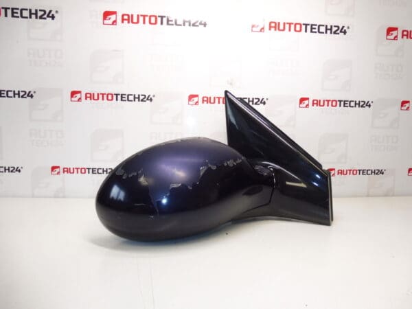 Espejo retrovisor derecho Citroën C5 hasta 2004 abatible eléctricamente KPKD 8149WJ