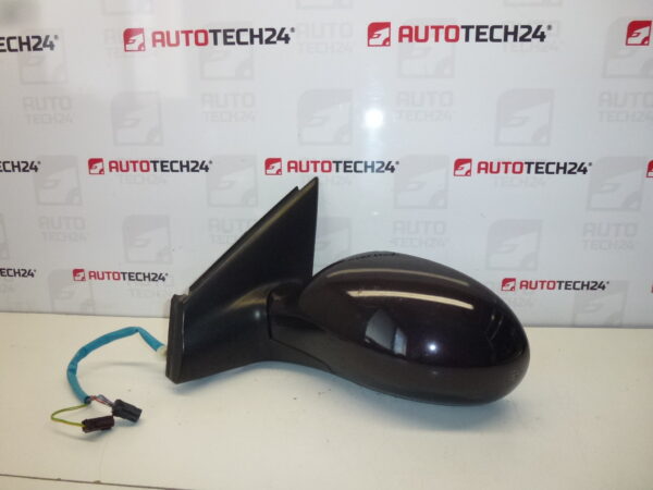 Espejo retrovisor izquierdo Citroën C5 abatible eléctricamente EFBD 8149WL