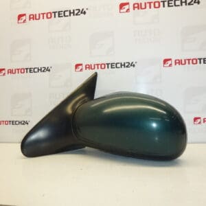 Espejo retrovisor izquierdo verde metalizado Peugeot 406 8149S2