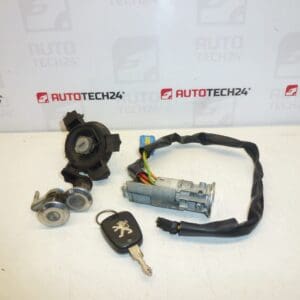 Juego de cerradura Peugeot 206 1 llave 4162EW 4162Z1