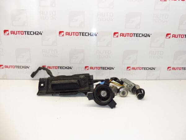 Juego de cerradura Peugeot 206 1 llave 4162EW 4162Z1