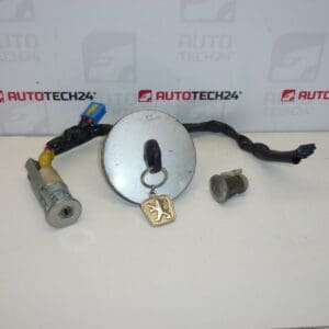 Juego de cerradura Peugeot 206 1 llave 4162EZ 4162NR