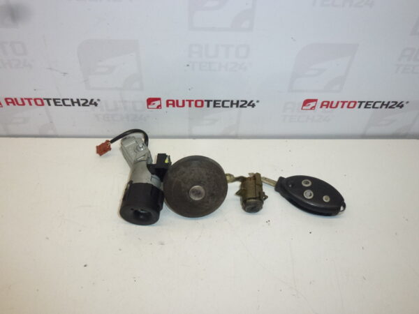 Juego de cerraduras + 1 llave a distancia Citroën C5 05-07 4162HE