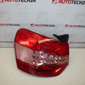 Luz trasera izquierda exterior Citroën C5 X7 sedan 9681063880 6351EW