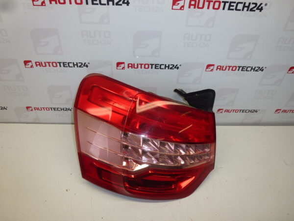 Luz trasera izquierda exterior Citroën C5 X7 sedan 9681063880 6351EW