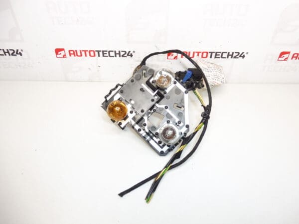 Portalámparas trasero derecho con cableado Peugeot 206+ 6351GV