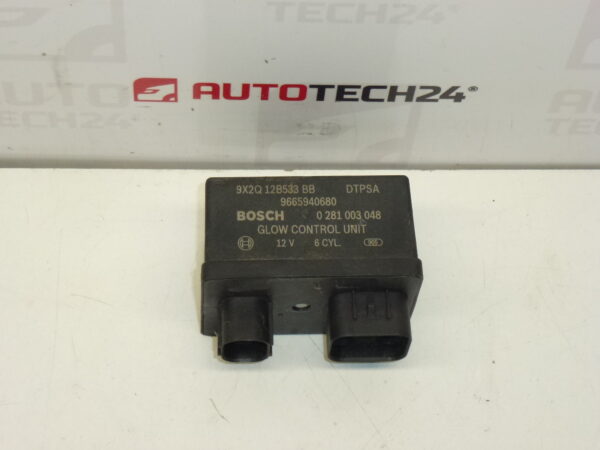 Relé incandescente Bosch 0281003048 9665940680 598146