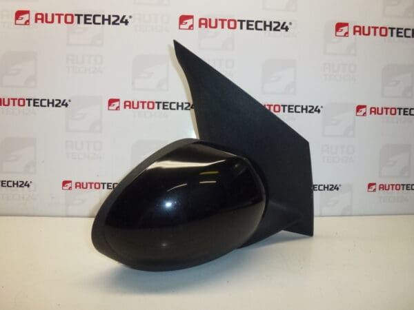 Retrovisor derecho negro metalizado Citroën C1 Peugeot 107 87910-0H010 87910-0H011