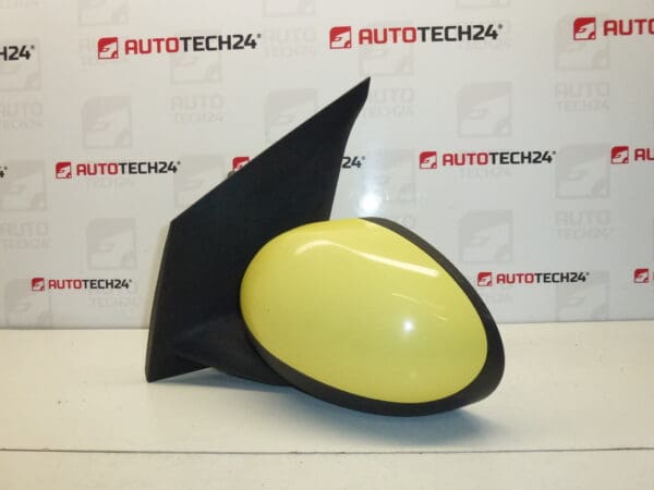 Retrovisor izquierdo amarillo Citroën C1 Peugeot 107 87940-0H010 87940-0H011