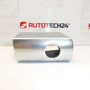 Tapa cerradura puerta delantera derecha Citroën Peugeot cromo 9119Y8