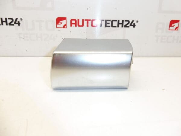 Tapa deflector para manilla exterior puerta trasera izquierda Citroën Peugeot cromada 1484501077 9101EH