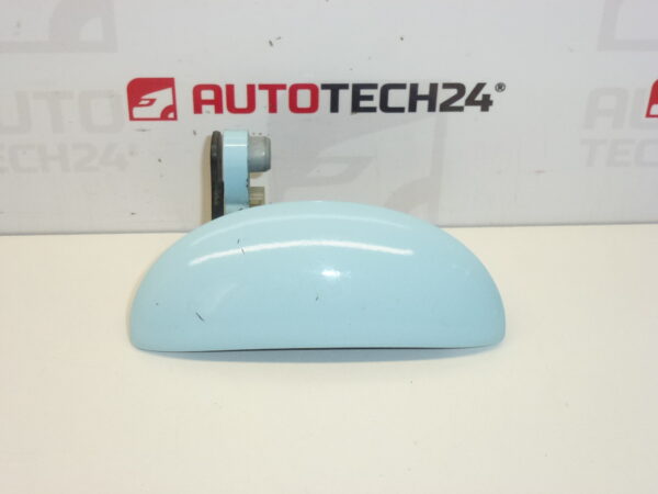 Tirador puerta delantera derecha Citroën C1 Peugeot 107 azul 9101AH