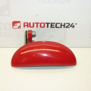 Tirador puerta delantera derecha Citroën C1 Peugeot 107 rojo 9101AH