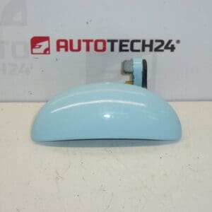 Tirador puerta delantera izquierda Citroën C1 Peugeot 107 azul 9101AK