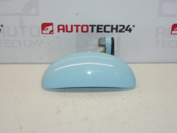 Tirador puerta delantera izquierda Citroën C1 Peugeot 107 azul 9101AK