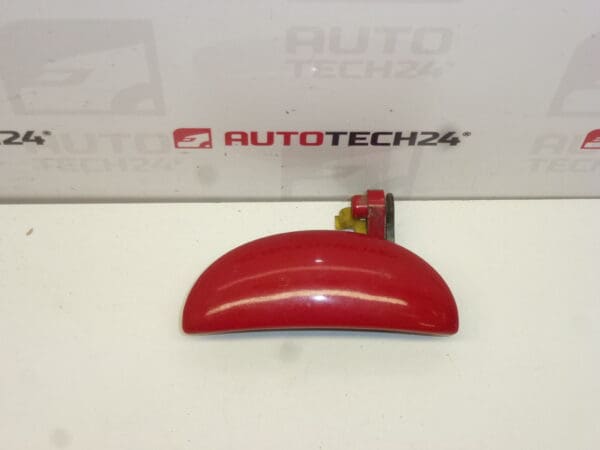 Tirador puerta delantera izquierda Citroën C1 Peugeot 107 rojo 9101AK