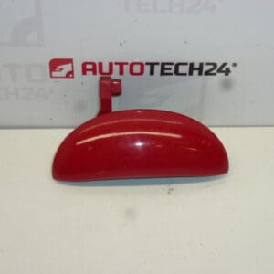 Tirador puerta trasera derecha Citroën C1 Peugeot 107 rojo 9101AN