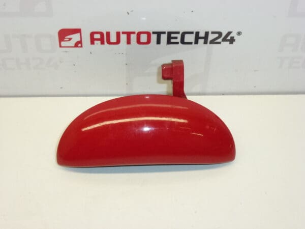 Tirador puerta trasera izquierda Citroën C1 Peugeot 107 rojo 9101AQ