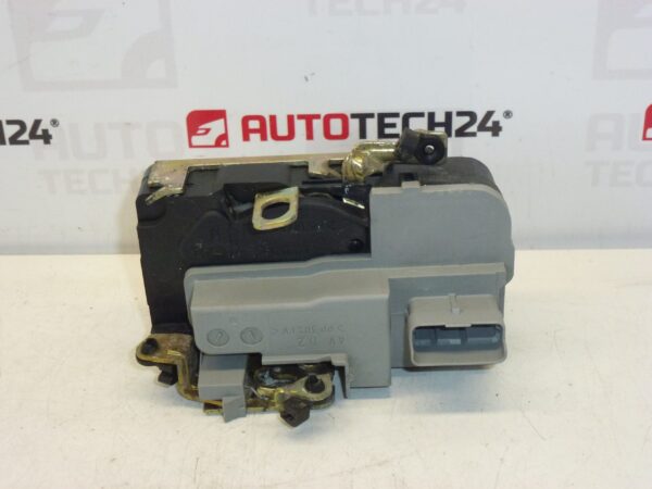 Cerradura puerta derecha Peugeot 206 conector oval 9136J1