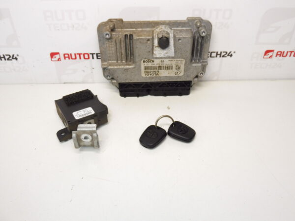 Kit de ECU Bosch 1.0i 1KR 89661-0H070 0261S04464 1943FE y 89780-0H021