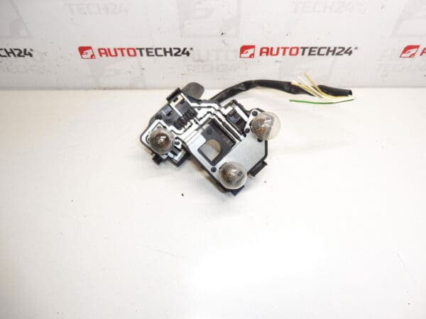 Portalámparas trasero derecho con cableado Peugeot 206 CC 6351S1